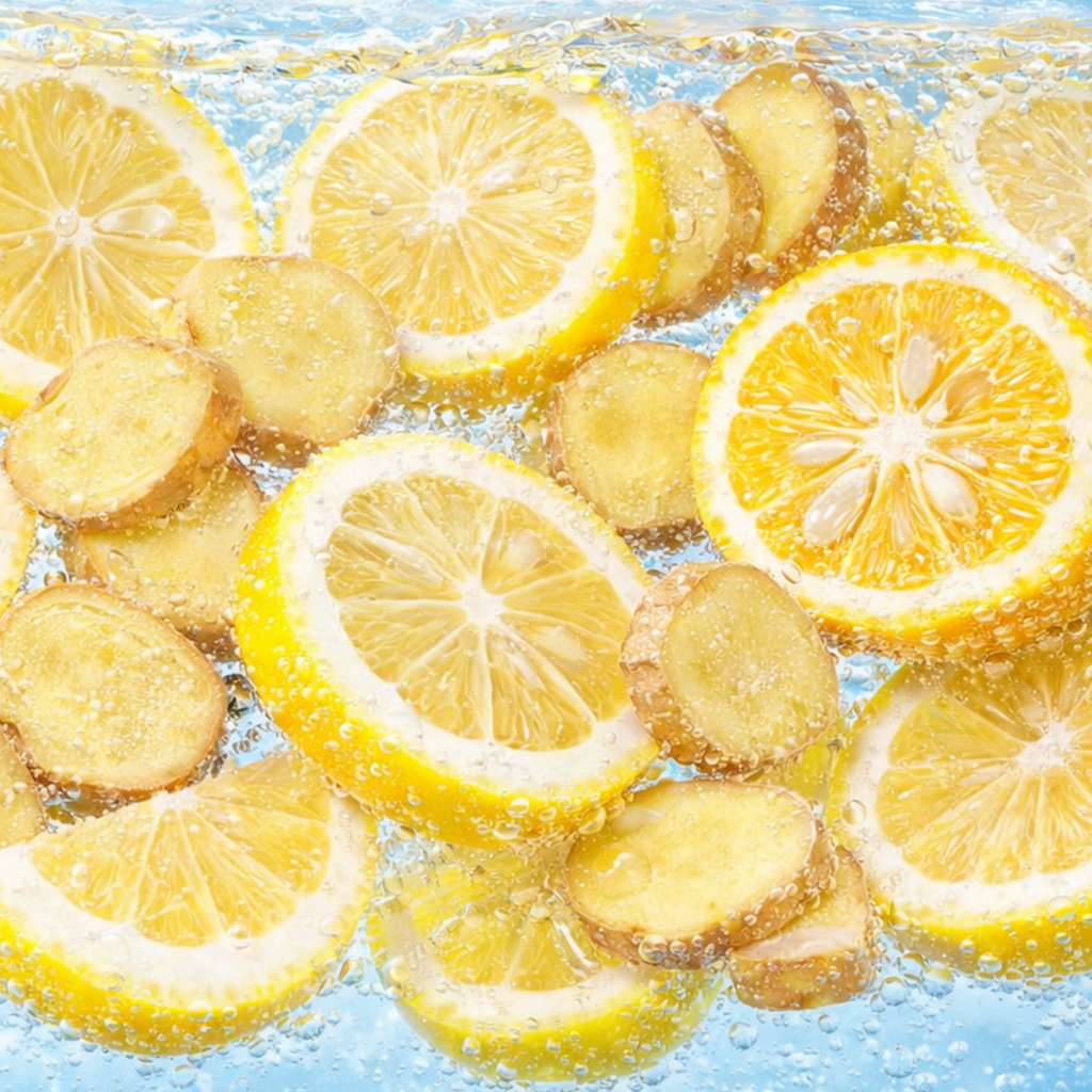 Yuzu Ginger Lemonade